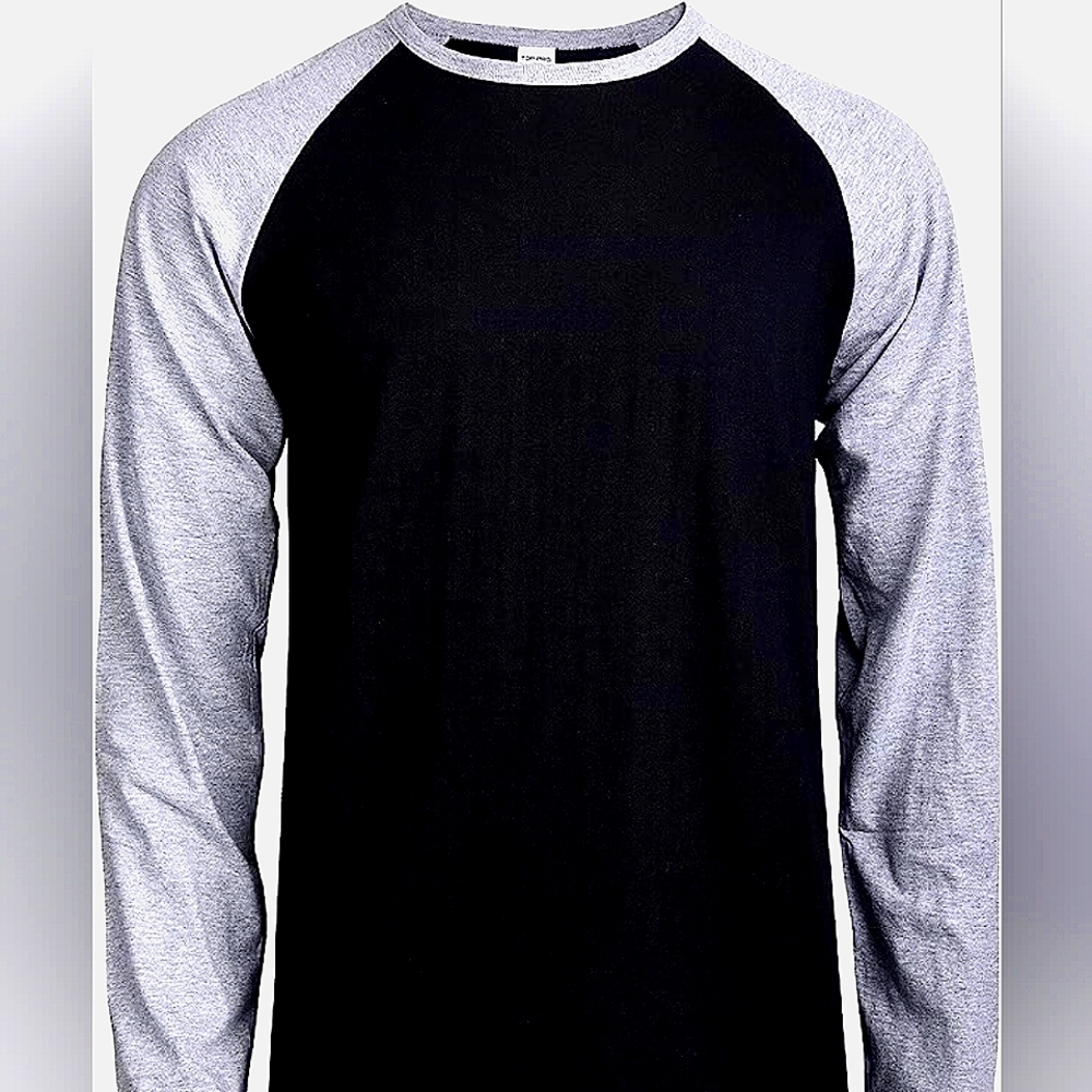 Men's Standard Fit Long Sleeve Raglan T-Shirt - Goodfellow & Co